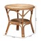 Baxton Studio Abbey Modern Bohemian Natural Brown Antique Rattan Coffee Table 219-12718-ZORO - alternate 9
